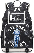 No. 30 Basketball Player Multifunctional Backpacks Sports Fan Bookbag Travel