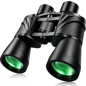 Pankoo 20x55 Binoculars for Adults High Powered – Large View 20x55, Green