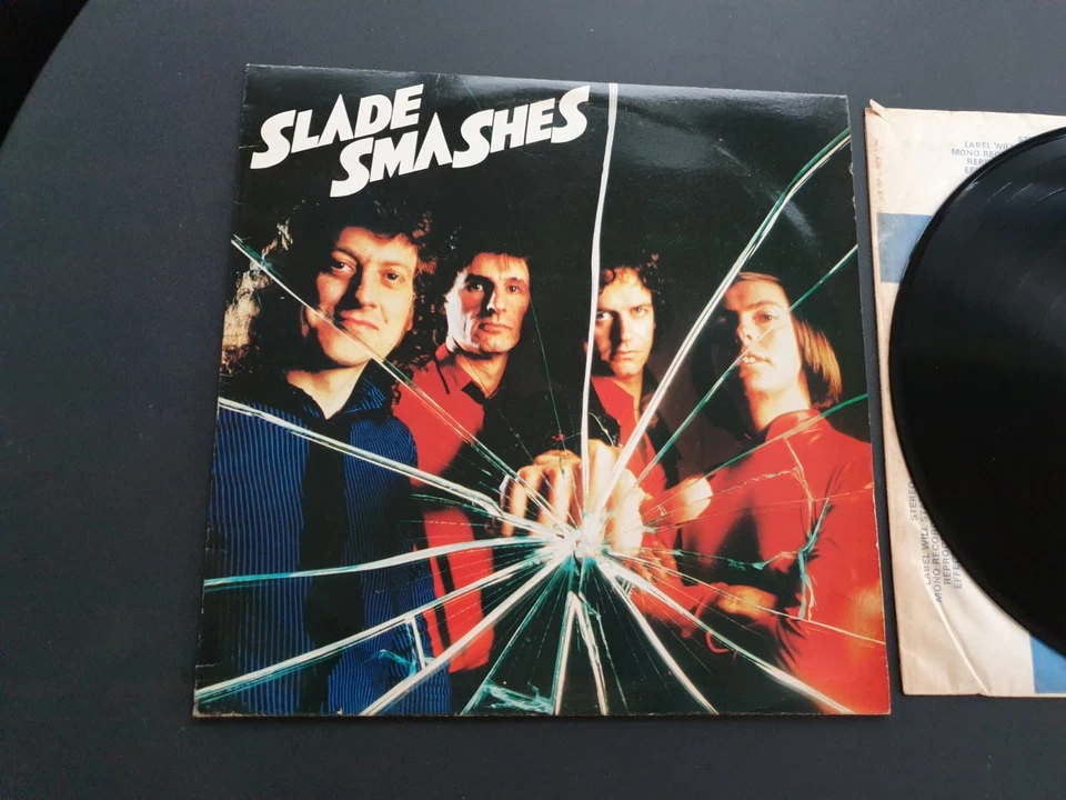 SLADE - SMASHES 1980 UK PRESS 12" VINYL RECORD LP       - Image 2 of 4