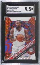 2019 Mosaic Will to Win Reactive Blue Prizm /99 Kawhi Leonard SGC 9.5 Mint+ m1f