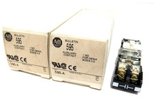 LOT OF 2 ALLEN BRADLEY 595-A AUXILIARY CONTACTS SER.C 595A