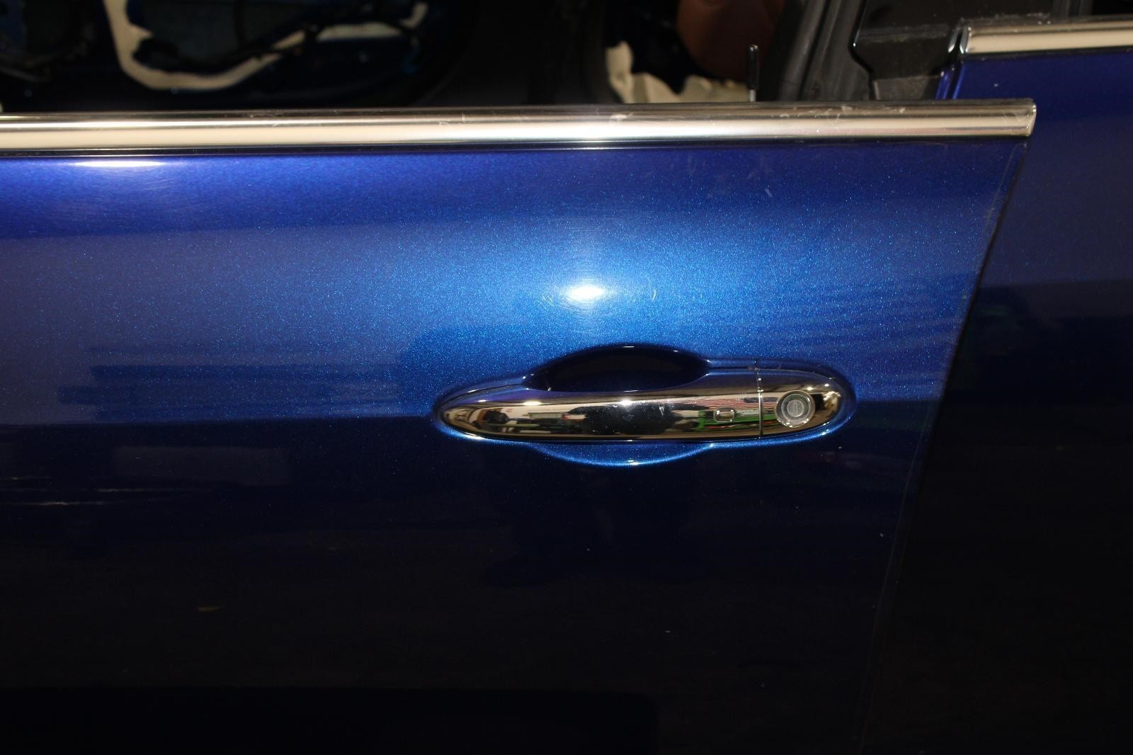 14-17 Ghibli Blue Left LH LF Front Driver Side Door w/o Glass Factory OEM WTY OE