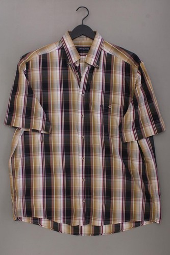 ✅ Casa Moda Karohemd Classic Hemd für Herren Gr. 54, XL kariert Kurzarm braun ✅