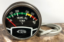 Westline Vintage Temperature Gauge 1175 Transmission Oil Pressure 299pix