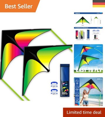 Delta Drachen für Outdoor-Spaß   Einfacher Aufbau & stabiler Flug