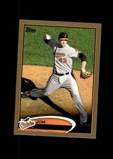 2012 Topps Gold #523 Jim Johnson Baltimore Orioles #/2012