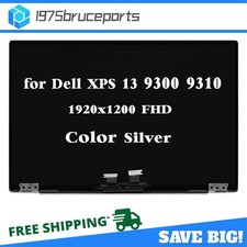 13.4" Dell XPS 13 9300 9310 LCD Non-Touch Screen Display Assembly 1920x1200 FHD