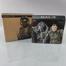 World Of Halo SGT FORGE & ARBITER RIPA MORAMEE Figure Set Jazwares Exclusive