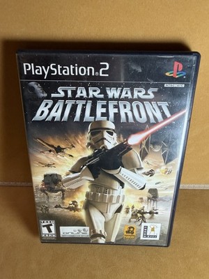 Star Wars Battlefront (Playstation 2, 2004) PS2 Complete w/ Manual- FREE SHIP!