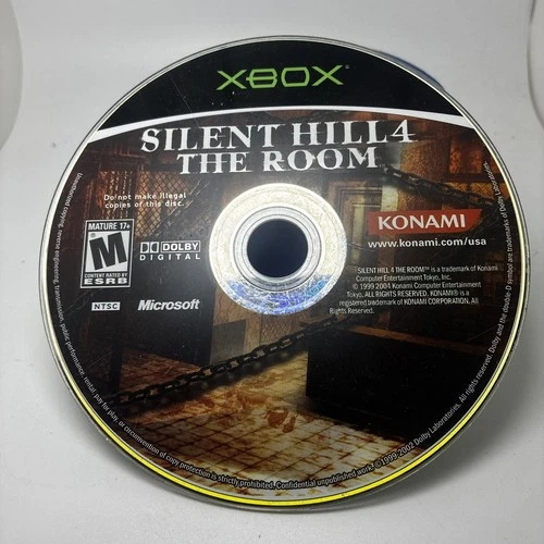 Silent Hill 4 The Room Original Microsoft XBox Game Disc Only No Case UNTESTED