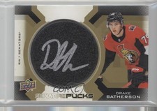 2019-20 Upper Deck Trilogy Signature Pucks Drake Batherson #SP-DB Auto 0w0l