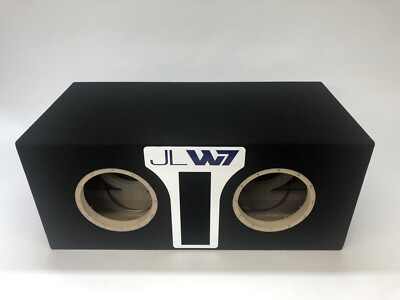 JL Audio 8W7 AE dual ported sub box SPECIAL EDITION with white