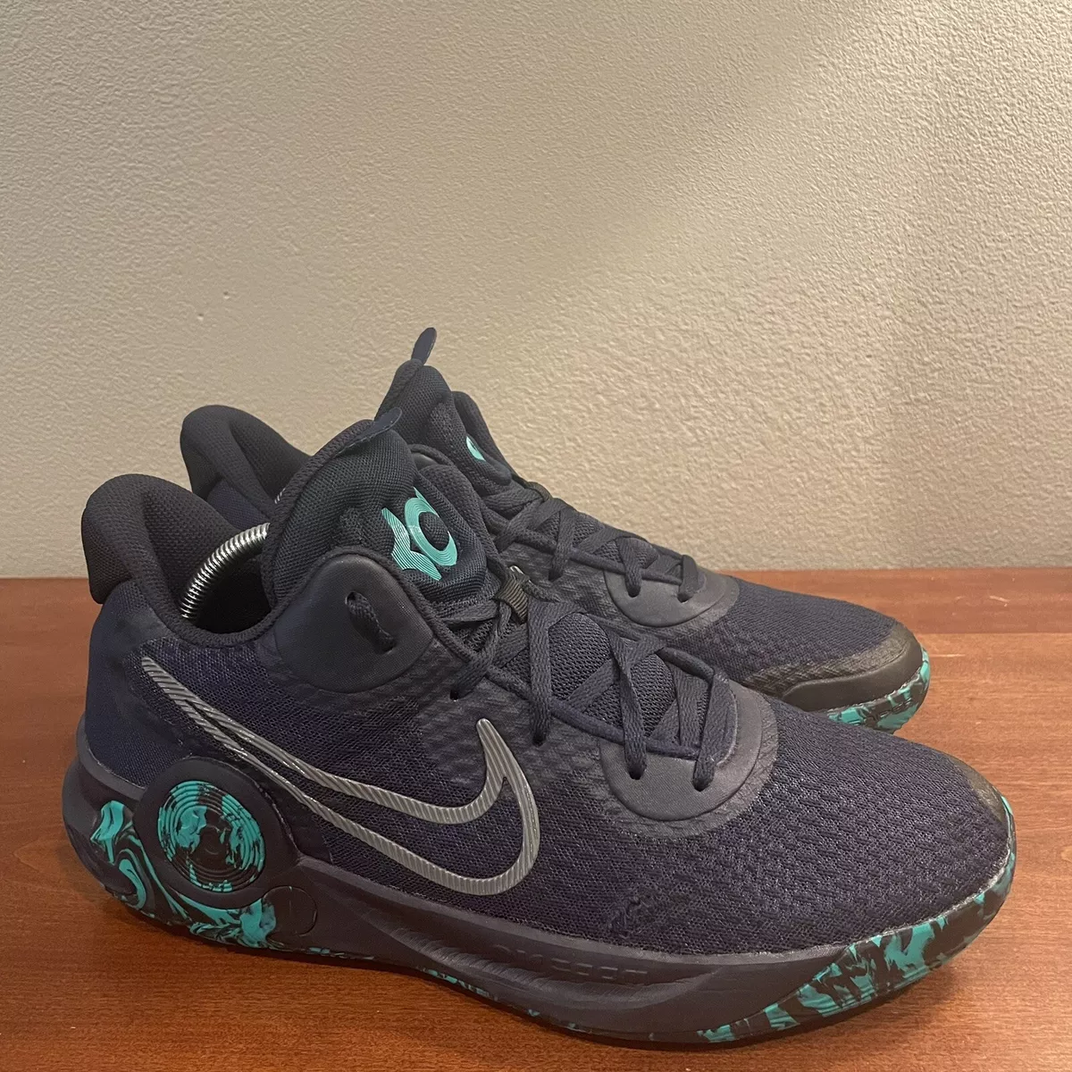 Nike KD Trey 5 IX Obsidian Blue Basketball Shoes CW3402 400 Men s