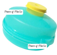 Tupperware New Bagel Keeper – Round Sandwich/Salad Lunch Box with Smidget