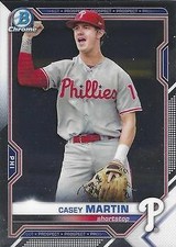 2021 Bowman #BCP-92 Casey Martin Chrome Prospects NM