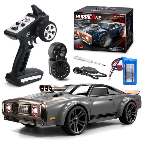 1:16 2.4G 4WD Remote Control Retro Muscle Car 35KM/H Model Car Drift RC Car - Photo 26/26