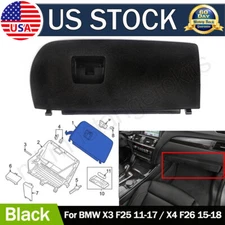 New Dash Glove Box Door Lid Black For BMW X3 X4 F25 F26 2011-2018 51166839000 US