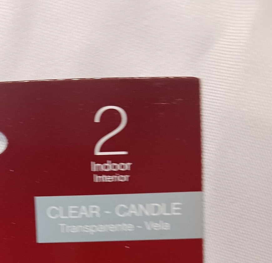 CELEBRATIONS 2 PACK BATTERY OPERATED CANDLE REPLACEMENT BULBS CLEAR