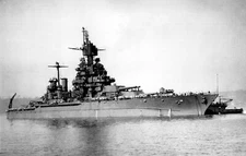 Postcard USS Maryland BB-46 Colorado Class Battleship