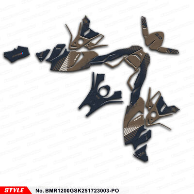 Motorcycle Graphics Stickers Complete for BMW R1200 GS 17 18 19 20 21 22 23