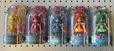 NEW 2012 Glitter Force Smile Precure Doll 5 Toy Set