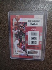 2021-22 PANINI CONTENDERS JOHN WALL OPENING NIGHT TICKET FOTL #/25 WIZARDS 
