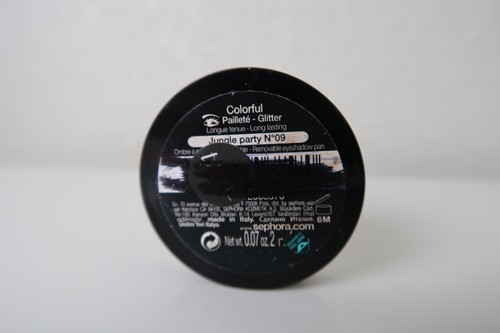 SEPHORA Colorful eyeshadow single: glitter JUNGLE PARTY No 9 0.07 oz Authentic - Picture 2 of 4