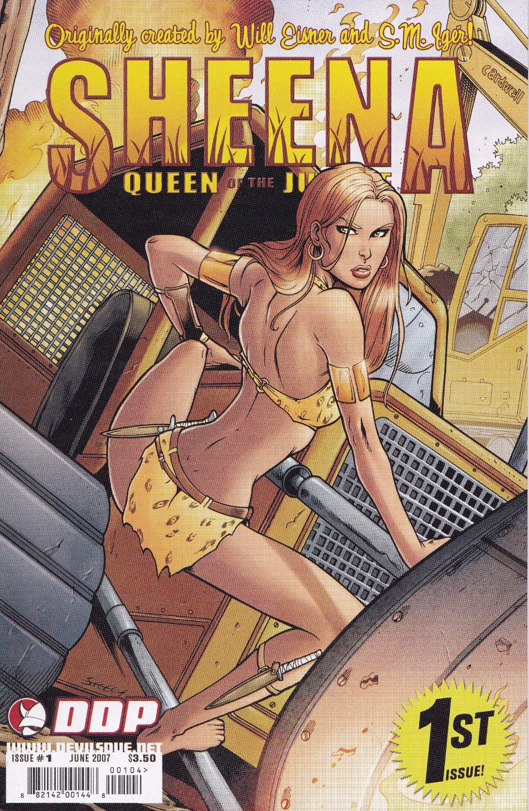 SHEENA Queen of the Jungle (2007) #1 - Cover D - Back Issue