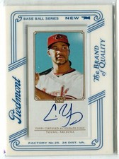 2010 Topps 206 T206 Chris Young Framed Mini AUTO AUTOGRAPH D-BACKS DIAMONDBACKS