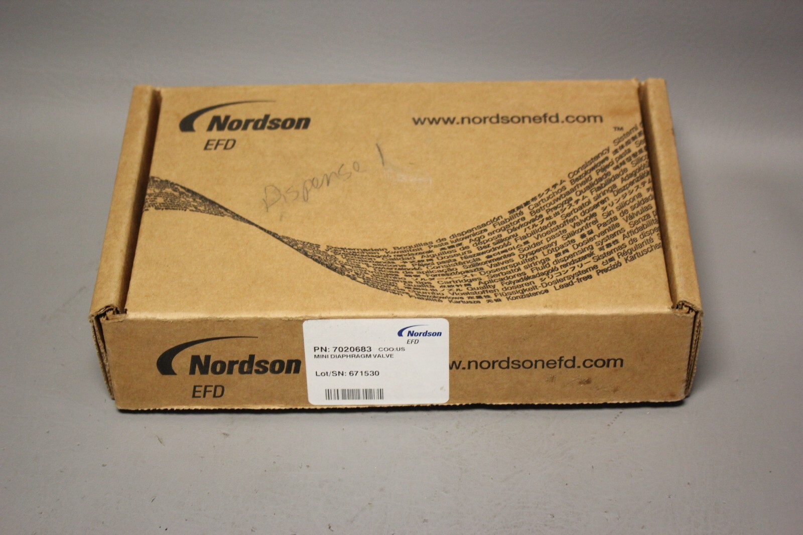 NORDSON 7020683 MINI DIAPHRAGM VALVE
