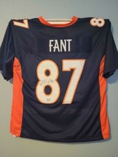 NOAH FANT Autographed Denver Broncos Jersey (Beckett)