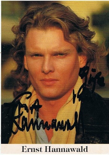 Ernst Hannawald (Dampfnudelblues), sign. AK
