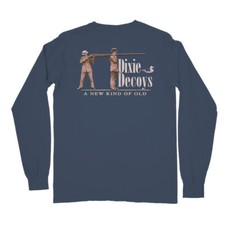 Dixie Decoys Punt Gun Long Sleeve T-Shirt, Duck Hunting Shirt