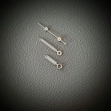 HANDS SET BP PADDLE STYLE POLISHED BGW9 / SEIKO MOD SKX SKX007 NH35 NH36 NH34