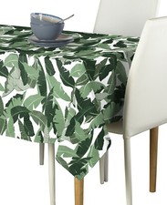 Large Green Palms Tablecloths - Assorted Sizes