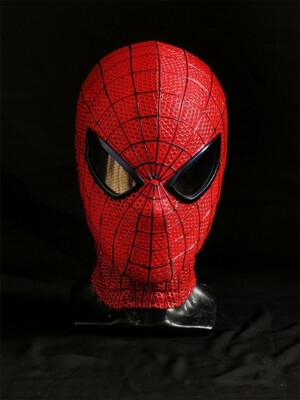 1:1 The Amazing Spiderman Maks Spider-man 3D Helmet Cosplay Props