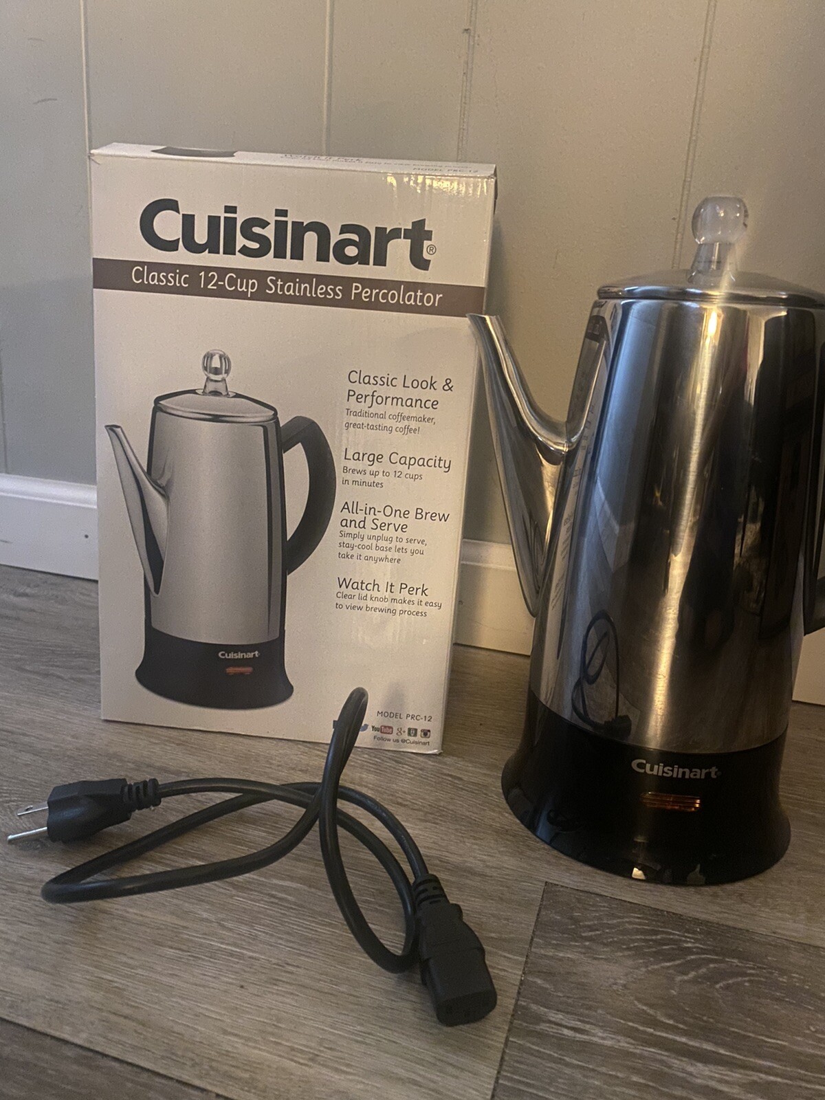 Cuisinart PRC 12 Classic Cup Stainless 