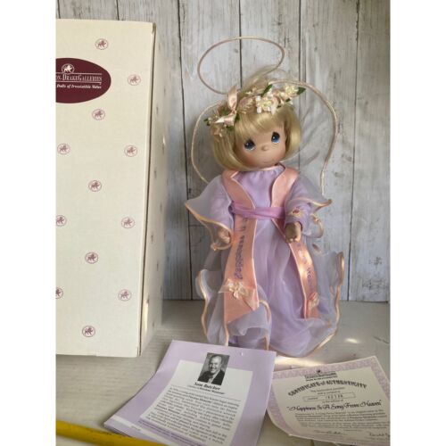 Precious Moments 12' doll in original box which Certificate Signed - 第 1/12 張圖片