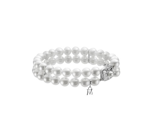VIKI LYNN Set Collana di Perle Coltivate d'Acqua Dolce Include