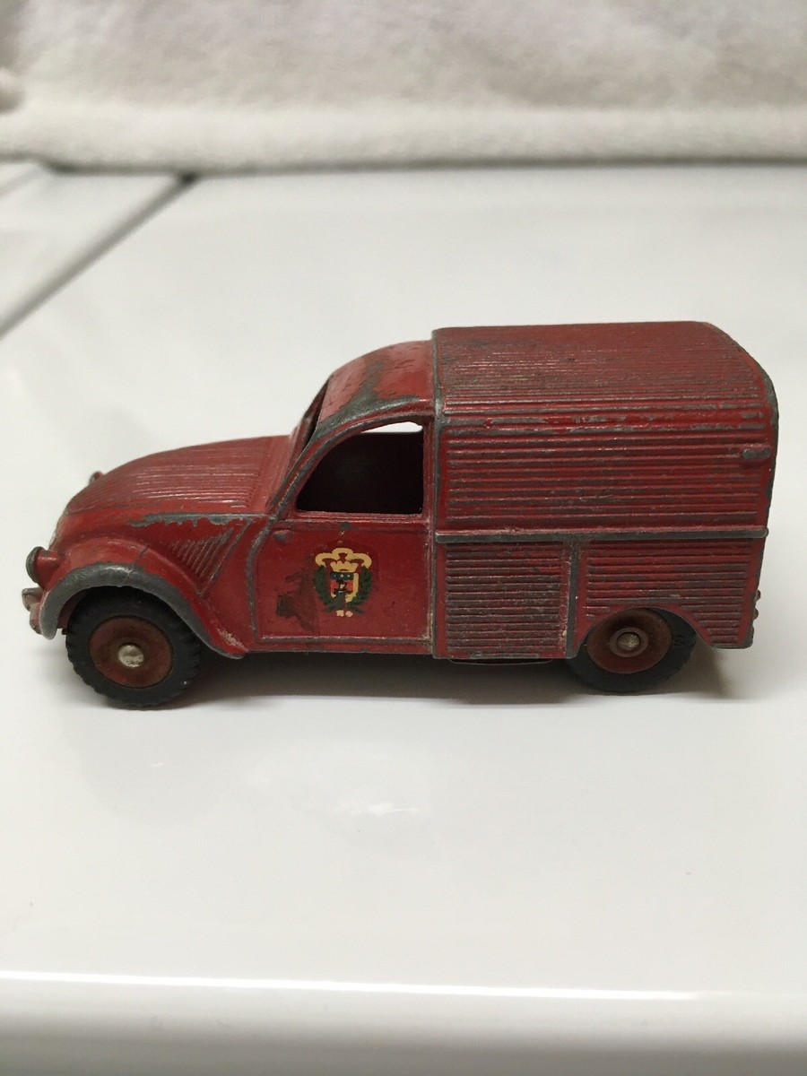 Dinky Toys 25DR Citroen 2CV Fire Van Red 1958 Made in France | eBay
