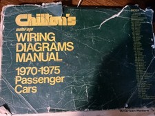 GM Buick Chevy Olds Pontiac 1970-1975 Chilton?s Motor/Age Wiring Diagrams Cars