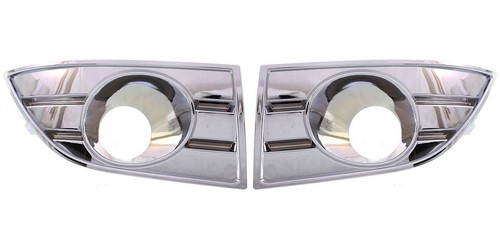 Phyun For Jeep Grand Cherokee 2011 2012 2013 Chrome Front Fog Light Lamp Bezel Cover