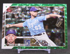 2023 Series 1 Base Green Foil #194 Josh Staumont /499 - Kansas City Royals