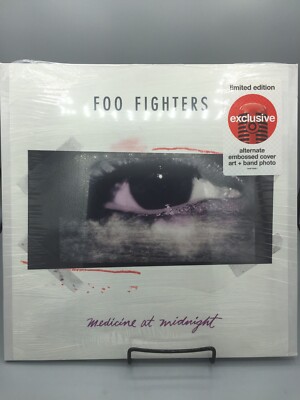 Foo Fighters Medicine At Midnight Limited Edition Target Embossed Vinyl SEALED 