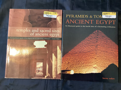 Temples and Sacred Sites in Ancient Egypt & Pyramids & Tombs of Ancient Egypt bo