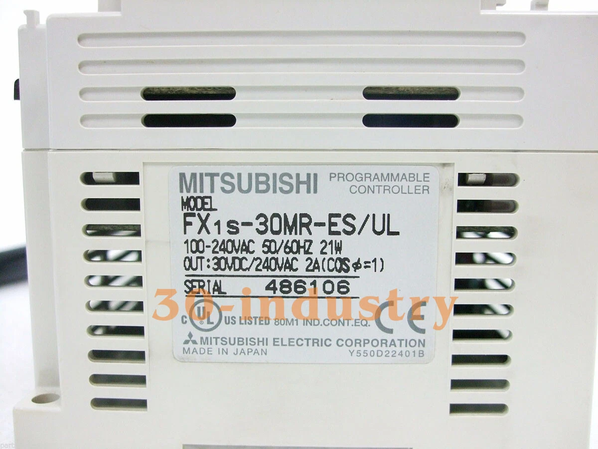 1pcs new for Mitsubishi PLC programming controller FX1S-30MR-ES/UL 100-240VAC