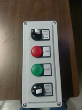 Open/Close Nema 4X Control Station Fiberglass enclosure NEW!