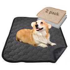 2PCS Dog Puppy Pee Pads Training Pet Leak-Proof Bunny Hamster Rat Whelping Mat