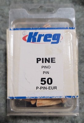 Kreg Kiefer Taschenlochstopfen P-PIN 50er Pack Stecker