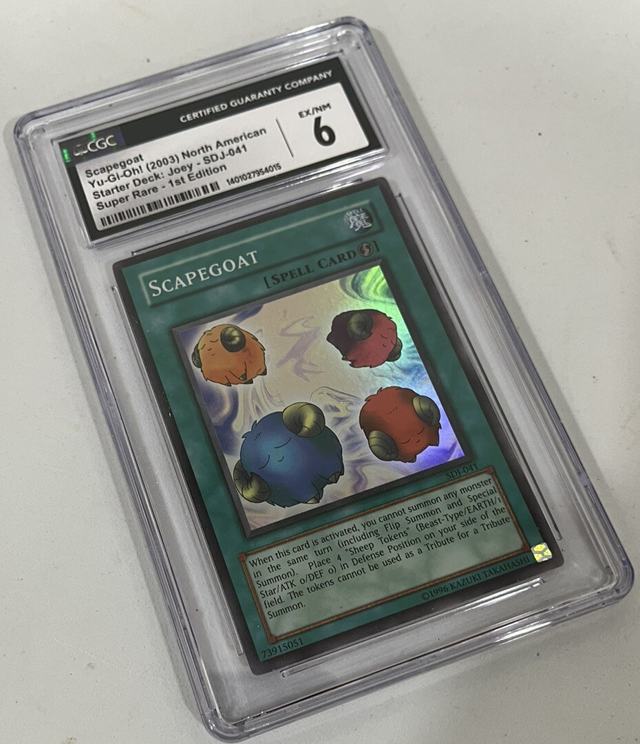 scapegoat yugioh card price YU-GI-OH! - (BP01-EN042) - Battle Pack: Epic Dawn - 1st Edition Place 4 Sheep Tokens (Beast Scapegoat [Starlight Rare] RA05-EN111 Prices